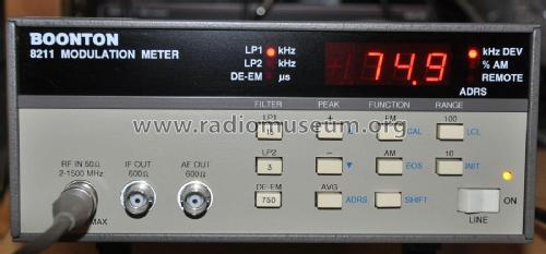 Modulation Meter 8211; Boonton Electronics (ID = 2045337) Equipment