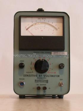 Sensitive RF Voltmeter 91H; Boonton Electronics (ID = 699986) Equipment