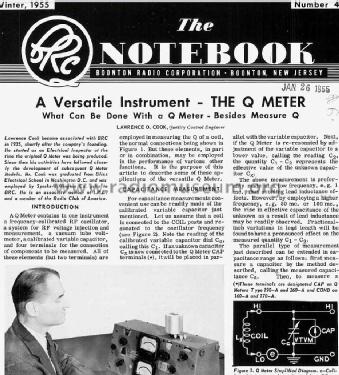 Boonton Q-Meter 170-A; Boonton Radio Corp.; (ID = 1243421) Equipment