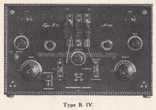 B IV; Boosman, Fa, W., (ID = 2375083) Radio