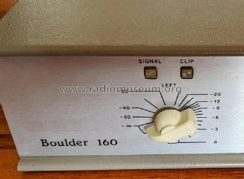 Stereo Power Amplifier 160; Boulder Audio Works, (ID = 3026495) Ampl/Mixer