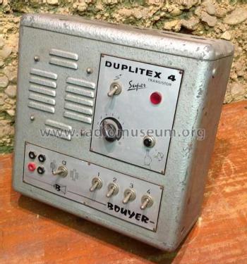 Super Duplitex IV Transistor 403; Bouyer, Paul (ID = 1927927) Telephony