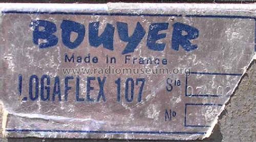 Logaflex 107; Bouyer, Paul (ID = 791888) Ampl/Mixer