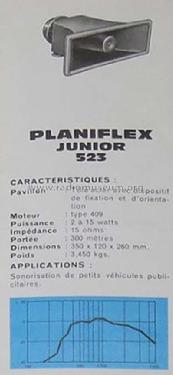 Planiflex Junior 523 Ch= 409; Bouyer, Paul (ID = 2522886) Parleur