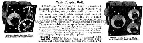 3,000 Meter Vario Coupler Unit ; Bowman & Co., A.W.; (ID = 1003178) mod-pre26