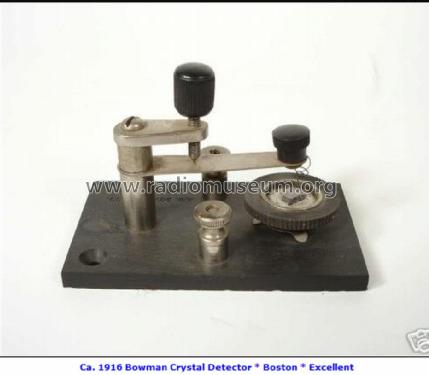 Vertical Crystal Detector ; Bowman & Co., A.W.; (ID = 1003156) Radio part