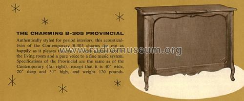 B-305 Provincial; Bozak, R.T., Co.; (ID = 1808495) Speaker-P