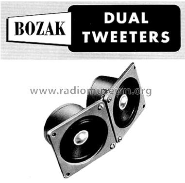 Dual Tweeter B-200; Bozak, R.T., Co.; (ID = 2387299) Speaker-P