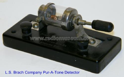 Pur-A-Tone Crystal Detector Stand ; Brach Mfg. Co.,L.S.; (ID = 1441604) Radio part