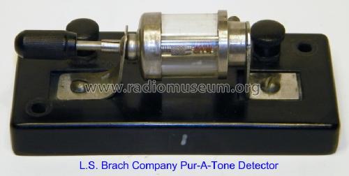 Pur-A-Tone Crystal Detector Stand ; Brach Mfg. Co.,L.S.; (ID = 1441607) Radio part