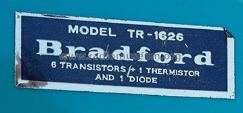 TR-1626; Bradford; brand of (ID = 1530853) Radio