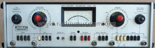 Oscilloscope Calibrator 192; Bradley, G.&E. Ltd (ID = 675519) Equipment