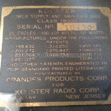 CK-25 ; Canadian Brandes Ltd (ID = 2126647) Radio