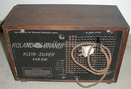 448GW; Brandt Roland Brandt (ID = 91558) Radio