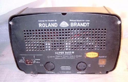 5652W; Brandt Roland Brandt (ID = 100803) Radio