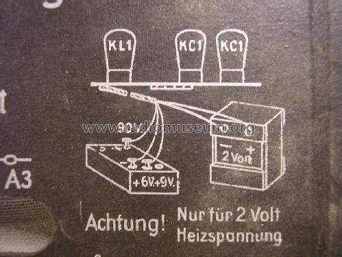 Deutscher Kleinempfänger für Batteriebetrieb DKE38B; Brandt Roland Brandt (ID = 1292298) Radio