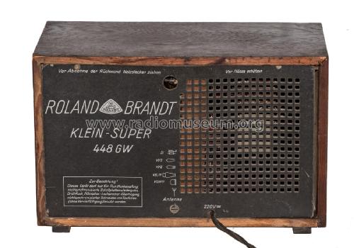 448GW; Brandt Roland Brandt (ID = 3024102) Radio