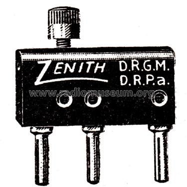 Patent Schaltstecker Zenith ; Brandt Roland Brandt (ID = 2863679) Radio part