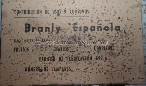 Habarera ; Branly Española; (ID = 1037824) Radio