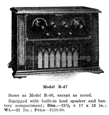 Hetrola V R-47; Branston, Chas. A.; (ID = 1955235) Radio