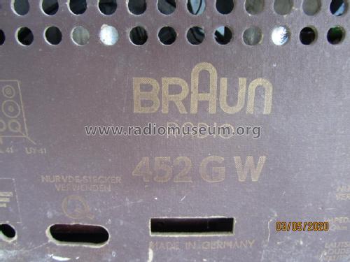 Super 452 452GW; Braun; Frankfurt (ID = 2520914) Radio