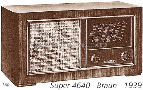 4640W ; Braun; Frankfurt (ID = 707788) Radio