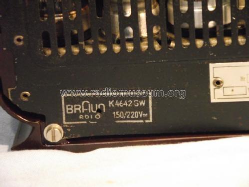 K4642GW II ; Braun; Frankfurt (ID = 1584684) Radio