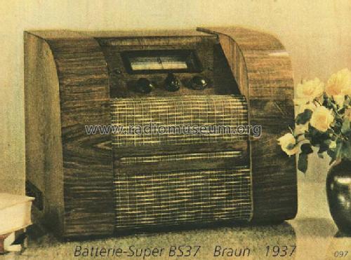 Batterie-Super BS37; Braun; Frankfurt (ID = 159) Radio