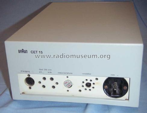 Radioempfangsteil - Radio Receiver CET15; Braun; Frankfurt (ID = 891390) Radio