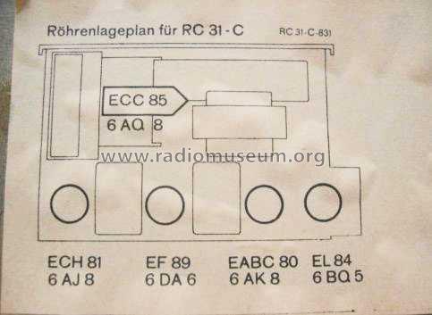 Clairtone RT-20C Ch= RC31-C; Braun; Frankfurt (ID = 1105464) Radio