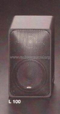 Compact-Box L100 Compact; Braun; Frankfurt (ID = 1493617) Speaker-P