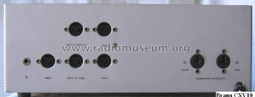 Stereoverstärker - Stereo Amplifier CSV10; Braun; Frankfurt (ID = 934315) Verst/Mix