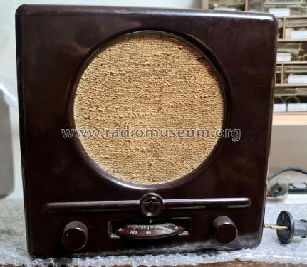 Deutscher Kleinempfänger 1938 DKE38; Braun; Frankfurt (ID = 3095749) Radio