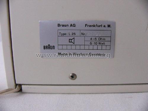 Flach-Lautsprechereinheit L25; Braun; Frankfurt (ID = 2189270) Speaker-P