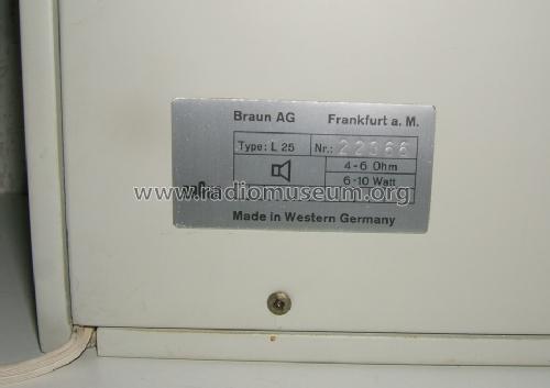 Flach-Lautsprechereinheit L25; Braun; Frankfurt (ID = 679410) Speaker-P