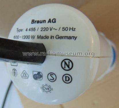 Protector - Haartrockner, Electronic Sensor Hair Dryer PGE 1200 Type 4.455; Braun; Frankfurt (ID = 2946692) Household Appliance