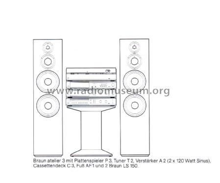 Gesamtanlage Atelier 3; Braun; Frankfurt (ID = 1559151) Radio