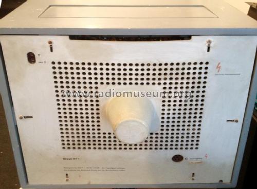 HF1 Ch= Telefunken Visiomat 2; Braun; Frankfurt (ID = 1811091) Television