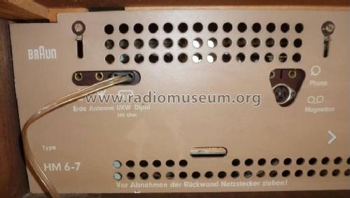 HM6-7 Ch= RC7; Braun; Frankfurt (ID = 1789635) Radio