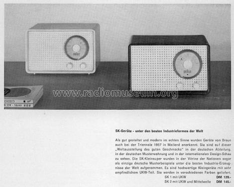 Kleinsuper SK1; Braun; Frankfurt (ID = 1753419) Radio