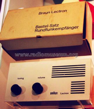 Lectron Bastelsatz Rundfunkempfänger 8090; Braun; Frankfurt (ID = 1679415) teaching