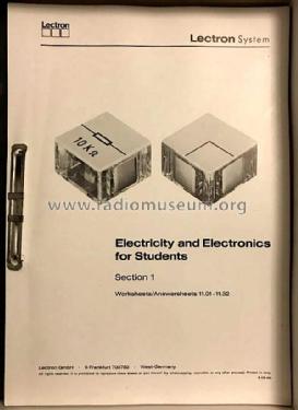 Lectron Schülerübungssystem 1100; Braun; Frankfurt (ID = 2453266) teaching