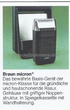 micron ; Braun; Frankfurt (ID = 2953368) Household Appliance