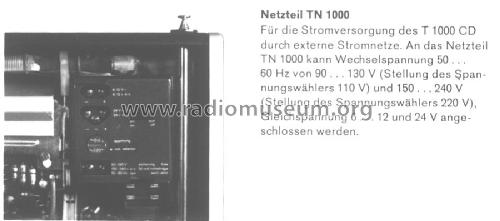 Netzteil - Power Supply TN1000 ; Braun; Frankfurt (ID = 487741) Power-S