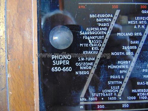 Phono-Super 660W; Braun; Frankfurt (ID = 1855341) Radio