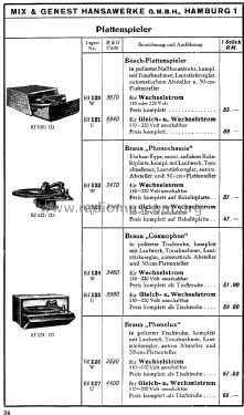 Phonochassis W; Braun; Frankfurt (ID = 1581863) R-Player