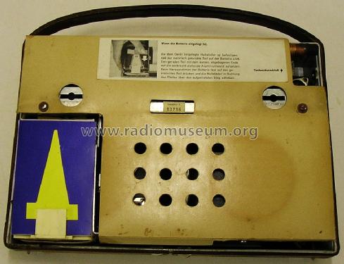 Transistor K; Braun; Frankfurt (ID = 709441) Radio