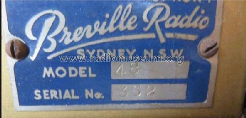 Clyde 48; Breville; Sydney (ID = 1987945) Radio