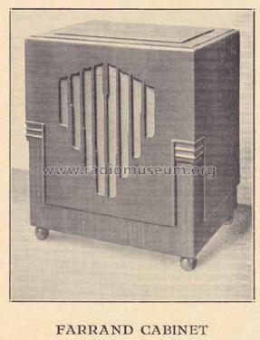 Crystalphone Farrand Lautsprecher-Gehäuse ; Brey en Co., Larsen (ID = 1223896) Cabinet