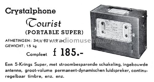 Crystalphone-Koffer Tourist 40; Brey en Co., Larsen (ID = 2264004) Radio